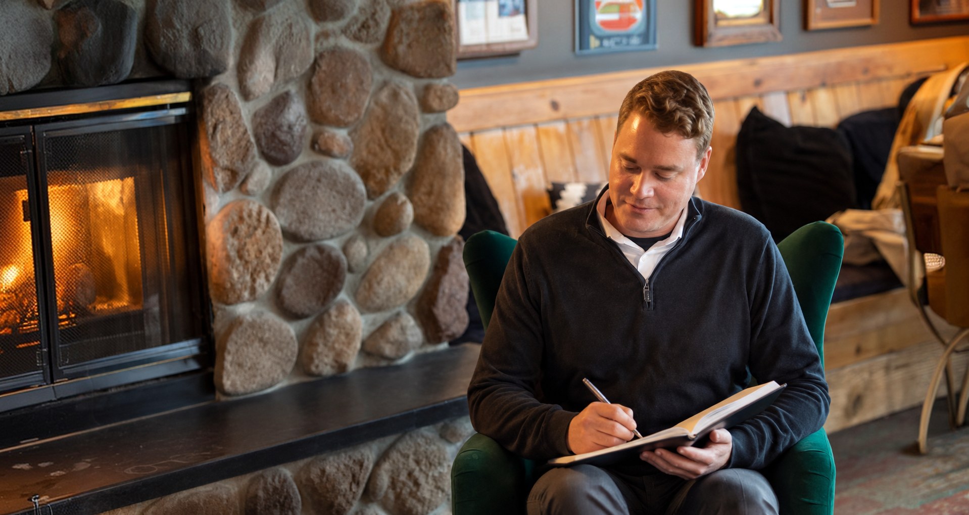 Business owner reviewing a manufacturing valuation